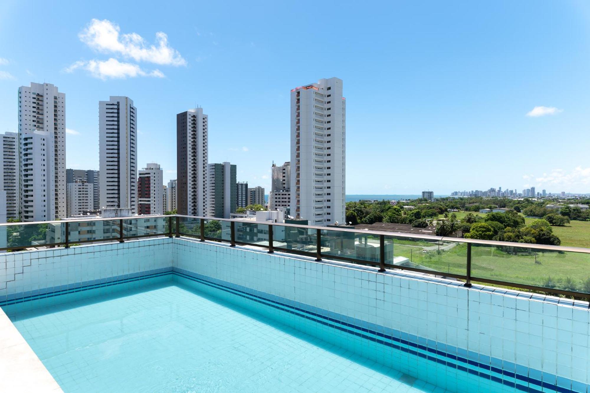 Apartamento Com Piscina Recife Exterior foto